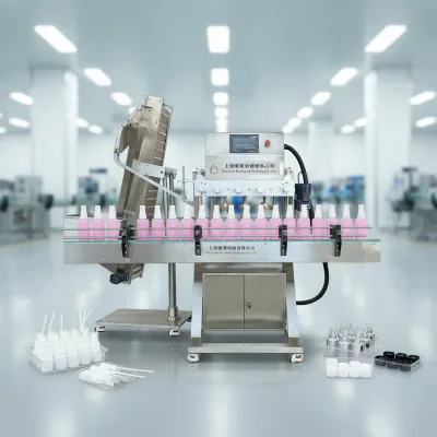 Automatic Close the Bottle Bottle Caps Spindle Capping Machine Electric Provided Plastic Water Bottle Sealing Capping Machine