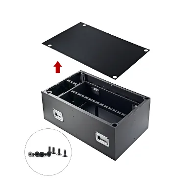 Customized 5Kw Lifepo4 Battery Pack 48V 100Ah 105Ah Batteries Case Accessories 5.5Kw 51.2V 105Ah Metal Empty Battery Box