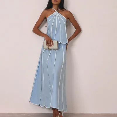 2026 New Clothes Womens Woman Fashion Long Womens Dresses for Ladies Casual Solid Two Piece Set Dress Undefined