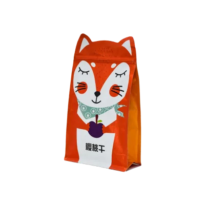 Manufacturer Customized Food Grade Waterproof Stand-up Packaging Plastic Bags Special Shaped Pouches for Cat Food Dried Fruits