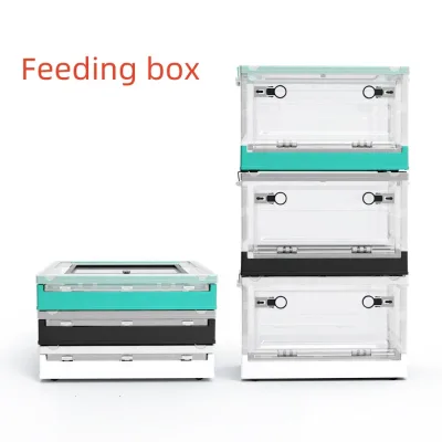 Reptile Viewing Cage, Luxury Villa Breeding Box Set, Foldable Pet Cage