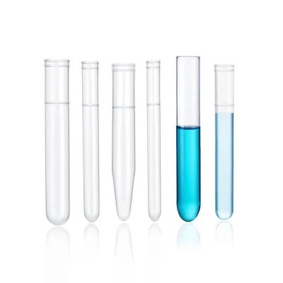Cheap Price Laboratory Chemistry test Lab Plastic PP Testing Disposable Plastic PS Material test Tube
