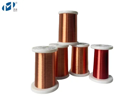 Copper Clad Aluminum Solid Conductor Insulated Enameled Wire CCAW/UEW/PEW for Voice Coil CCaw Wire