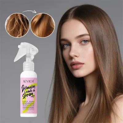 SEVICH Anti Frizz Hair Spray Private Label 100ml Natural Shea Butter Hair Repair Smoothing Treatment Detangler Hair Spray