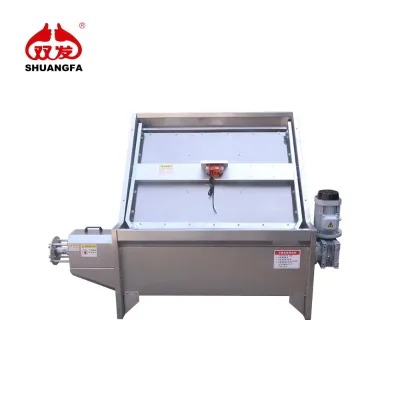 Wet and Dry Separation Machine Pig Manure Dehydrator High Efficiency Inclined Screen Manure Solid-liquid Separator