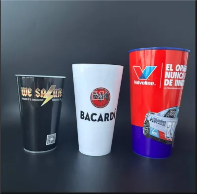 44 OZ Customized Reusable Plastic Large Drink Cup  Indoor Outdoor Themed Activity Cup
