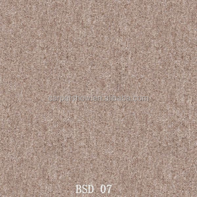 Solid Color Carpet Tile,Light Brown Color Carpet Tile