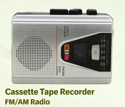 Portable FM AM SW Full Band Radio with Large Screen Display Stereo Sound for Elderly Home Outdoor Use