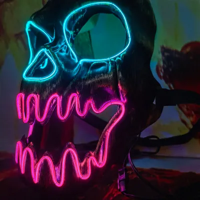 Beauty Light Masks Kids Men Women Fast Delivery Halloween Cosplay Party LED Mask