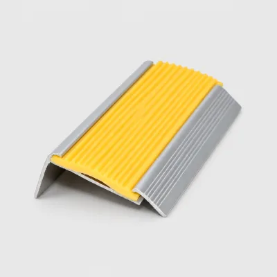 Wholesale Decorative Corner Rubber PVC Vinyl Aluminum L Shape Stair Nosing Edge Strips for Indoor Outdoor Stairs