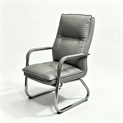 Modern Lift PU Leather Visitor Chair with Durable Iron Frame for Home or Office Executive Office Chair