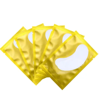 Private Logo Reusable Hydrating Eyelash Hydrogel Eye Patches Lift Maskeye Fadvan Pad Patch Non Woven Lash Extension Eye Patch