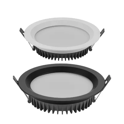 Color Temperature Changeable Construction Ceiling Light IP65 Waterproof 220V 12W 20W 40W LED Recessed Downlight