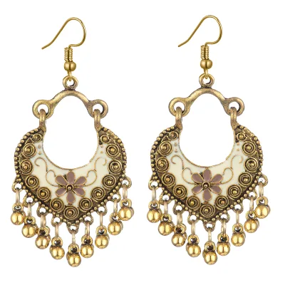Boho Style Earrings Vintage Classic Dangle Earrings Indian Ethnic Earrings Wholesale Accessories