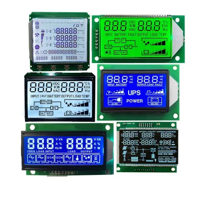 Premium Customizable 7/14/16 Segment Monochrome LCD Display with TFT Technology OEM/ODM Industrial Grade Huaxin Brand Guangdong