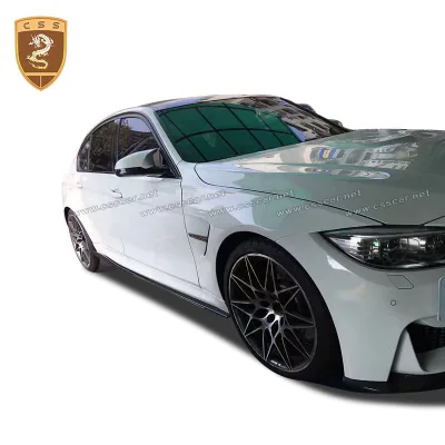 Car Body Part Universal Carbon Fiber Side Skirts for Bnw M3 F80 M4 F82