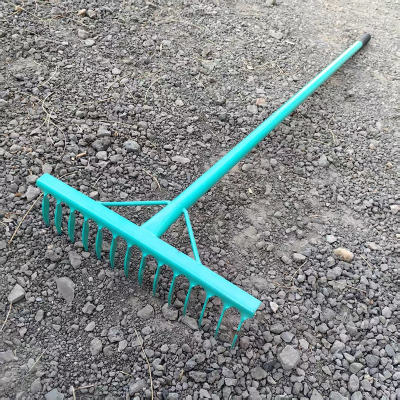 Agricultural Hand Tool Garden Rake Soil Leveling Farming Landscaping Rake