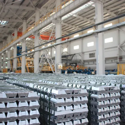 Ehong Die-cast Zinc Alloy Ingots 99.99% Purity Ingot Square Non-Secondary for Bulk Industrial Supply Steady Strength