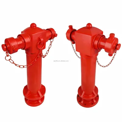 Factory Fire Fighting Equipment Zhejiang 4" Inlet 2 Way Cast Iron Durable Customizable Recyclable Fire Hydrant 2.5" BS336 Valve