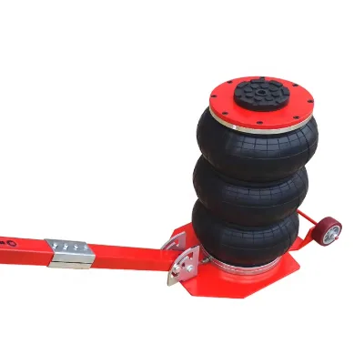 5 Ton/11000 Lbs Triple Bag Air Jack Lift up to 15.75 Inch, 3-5S Fast Lifting Air Bag Jack for Cars with Adjustable Long Handle