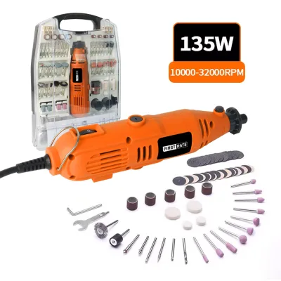 10000-32000r/min Power Handheld Tool Set Box Electric Drill Small Electric Jade Polishing Mini Engraving Die Grinder Machine