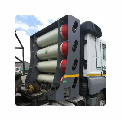 Factory Direct High Quality ISO11439 Type2 CNG Tanks 406mm Diameter Steel Cylinders Various Sizes
