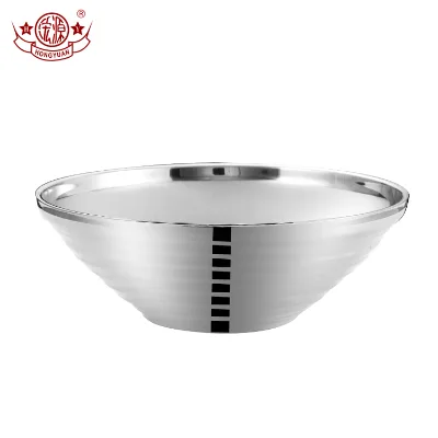 Chinese noodle bowl salad soup bowl noodles steel bowl