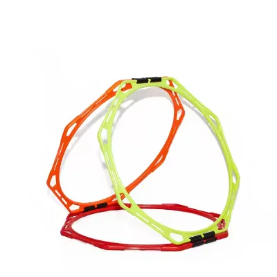 Wholesale Outdoor Professional PE Exercise Fitness Milt-functional Sport Soccer Training Equipment Speed Agility Ring