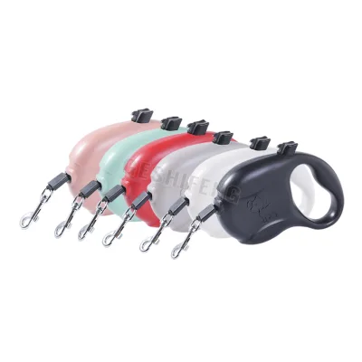 Factory Pet Leash Automatic Extendable Traction Anti-Slip Handle Retractable Telescopic Rope 5m Eco-Friendly