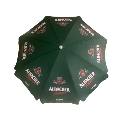 Outdoor Waterproof Stainless Steel Beach Umbrella with UV Protection 50+ Portable American Style for Constanta Beach
