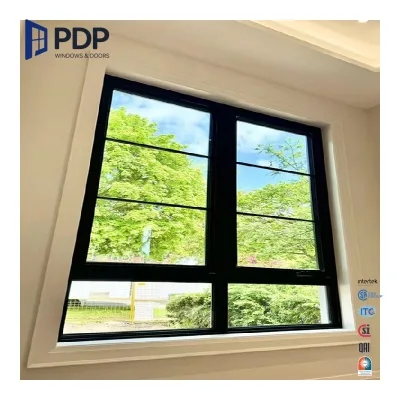 PDP New Arrival Top Hung Hand Cranked Window and Awning Window for Apartment