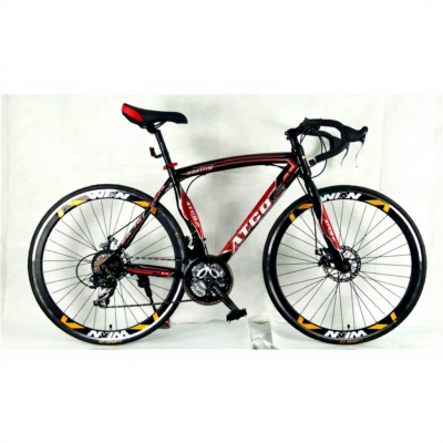 High Quality 21 Speed Road Racing Bike Shimano Shifters V Brakes Disc Brakes STEEL Fibre Road Bike