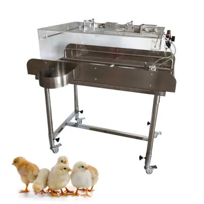 Poultry Farm Veterinary Syringe Rapid Injection Hatchery Device Chick Automatic Spray High Accuracy Stainless Steel Vaccine