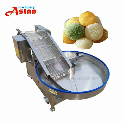 High Quality Coconut Mochi Coating Machine Factory Direct Sale Custom Flour Powder Coating Machine