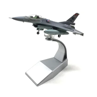 1:100 Air Metal Plane Model Aircraft Best Quality Force  F 16C Metal Model Plane
