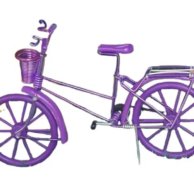 Creative House Metal Aluminum Wire Car Mold Handmade Bicycle Handicraft