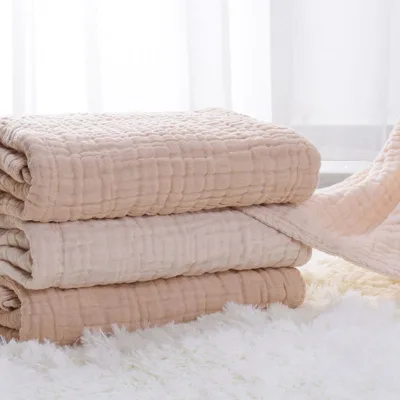 Cotton Fleece Blanket for Sofa Soft Woven Lightweight Four Seasons Joyous/Character Pattern Customizable Blanket White