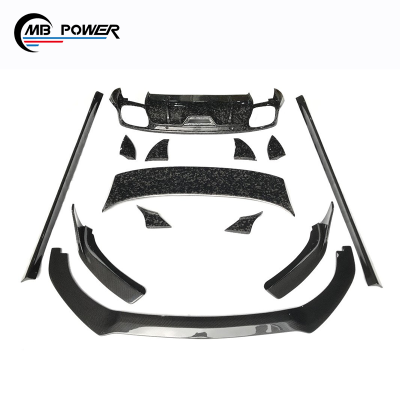 Automotive Body Parts 971 Sd Style Facelift Body Kits Front Bumper Lip Corner Side Skirts Rear Diffuser Spoiler Shovels