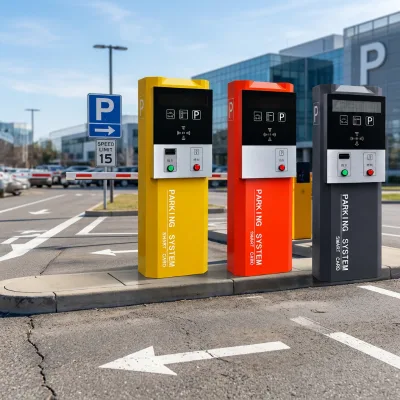 Parking Ticket Machine Parking Ticket System Smart Car Parking Automatic Ticket Dispenser System Lpr Parking System
