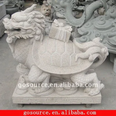 Granite Stone Dragon Turtle