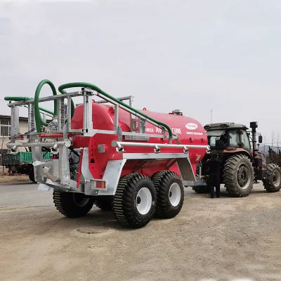 2024 Liquid Organic Fertilizer Tanker Distributes the Liquid Fertilizer Directly to the Soil by the Vacuum Pump for Sale