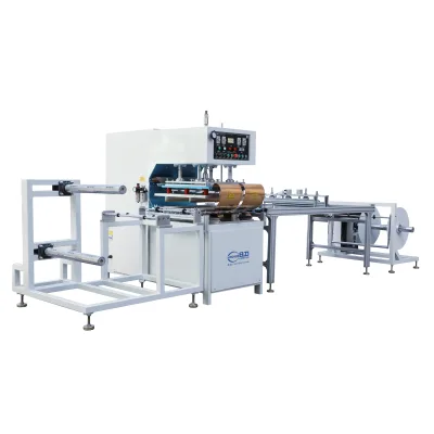 New Hipower Automatic Soft Magnetic Curtain Edge Sealing Machine 10KW HF Welder CE Certification for Plastic Door Flap Welding
