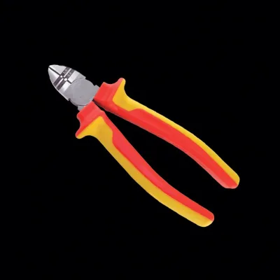 Professional Quality Diagonal Wire Stripper Plier with Plastic Handle and Different Sizes