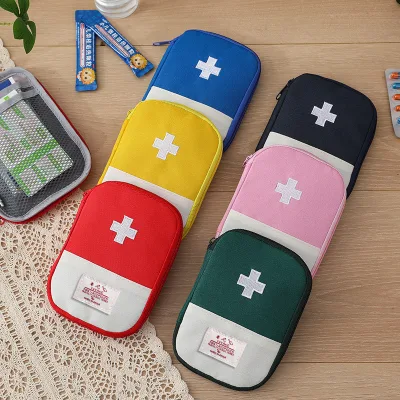 Small Size Outdoor Portable First-aid Survival Kit Bag Emergency Storage Kit Medicine Bag