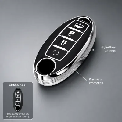 Wholesale Best Sale High Quality Protection Clear Good Softness Tpu Car Key Cover Case for Nissan Car Key Cover