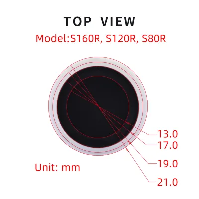 S80R Capacitive Semiconductor Fingerprint Sensor Module 50 Capacity Wide Temp Range Industrial Grade for Compact Access Control
