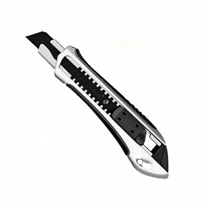 Manufacturers Wholesale Aluminum Wallpaper Knife Industrial Large Cutting Portable Cutting Paper Utility Knife