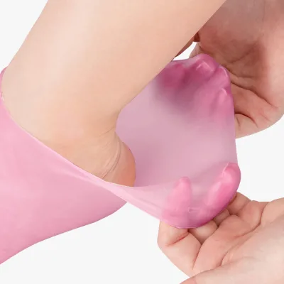 Moisturizing Foot Mask Exfoliating Silicone Socks Beach Protective Socks Exfoliating Silicone Socks Foot Skin Care