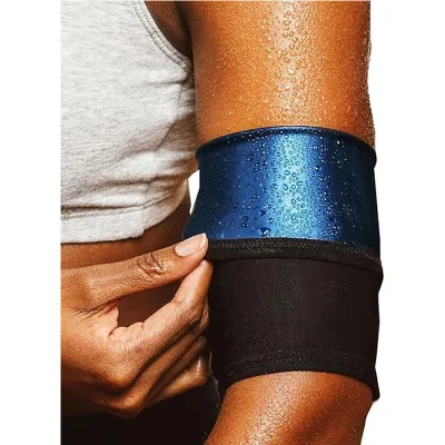 Women's Arm Trimmers Sauna Arm Shaper Compression Sweat Bands for Fat Burn Slimming Arm Belt for Exercise Workout Shaping