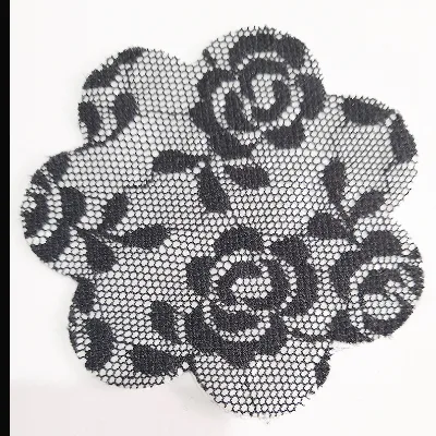 Lace Fabric Surface Breast Patch Swimsuit Fabric  Sexy Nipple Pasties